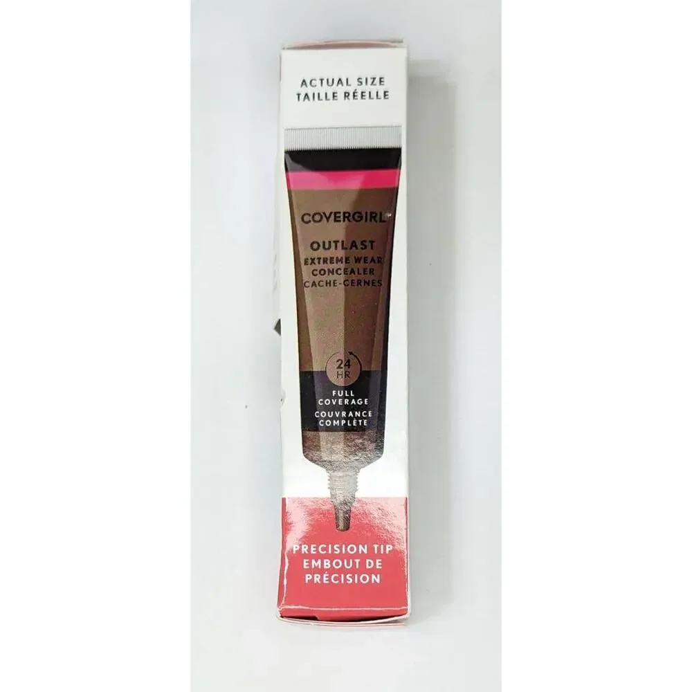 COVERGIRL Outlast Extreme Wear Concealer, Cappuccino 880, 24HR Full‎ Coverage